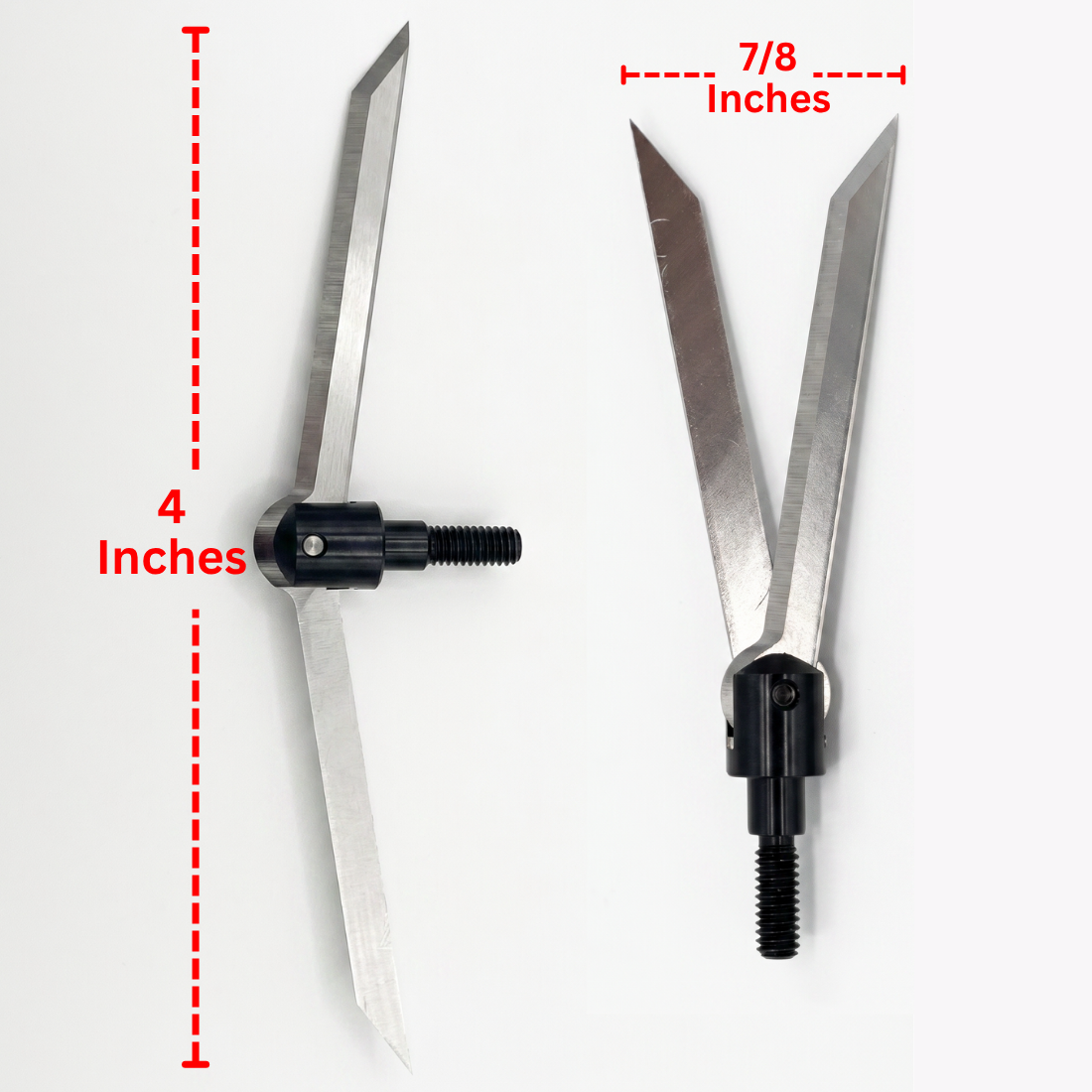 Tomahawk 1X4 Controlled Expansion Broadhead - Pack of 3 Broadheads