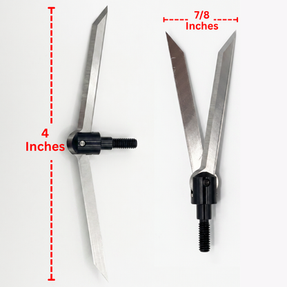 Tomahawk 1X4 Controlled Expansion Broadhead - Pack of 3 Broadheads